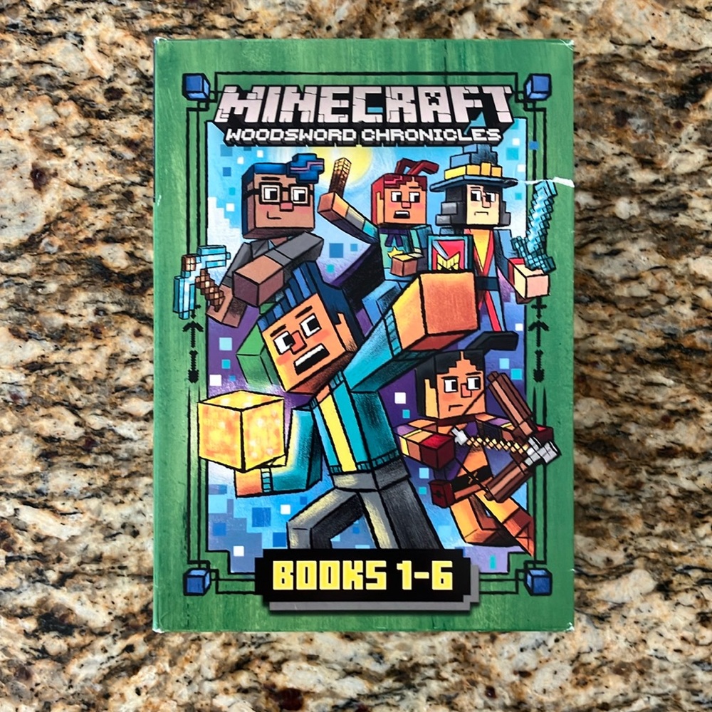 Minecraft Woodsword Chronicles - Complete Series - Books 1-6 - Hardcover